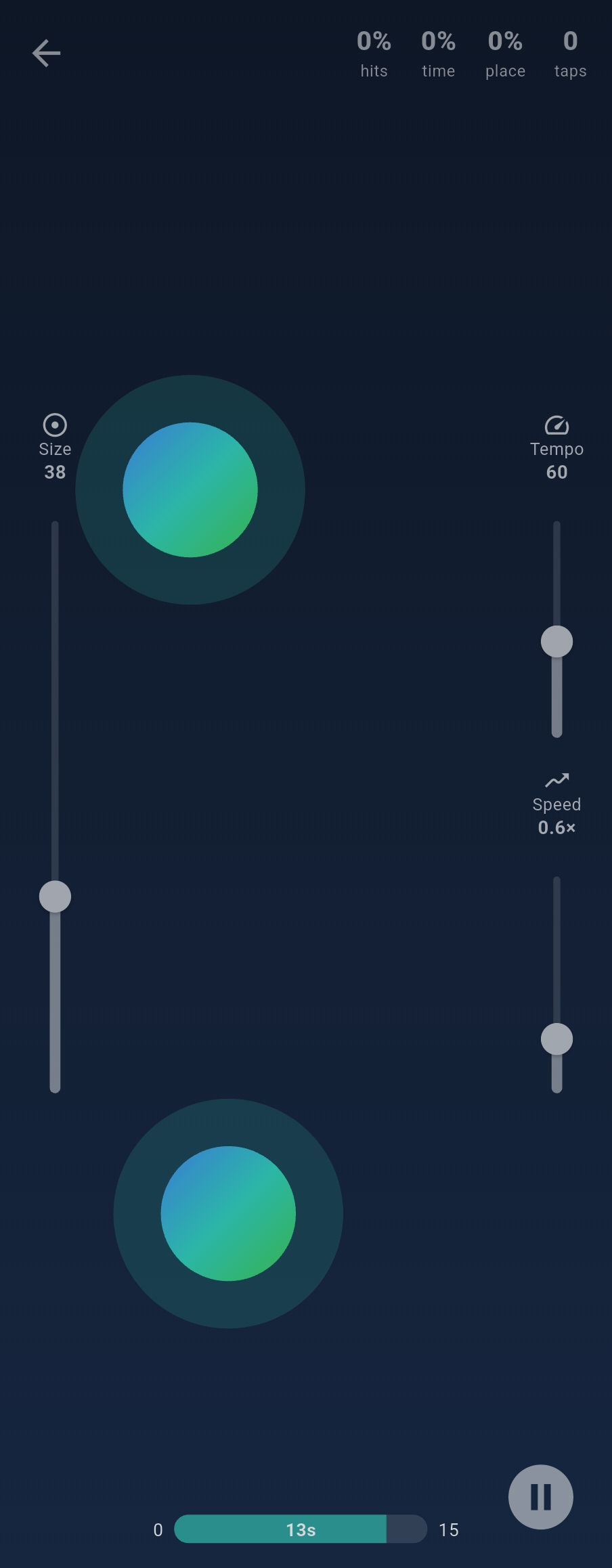 Two-finger game screenshot